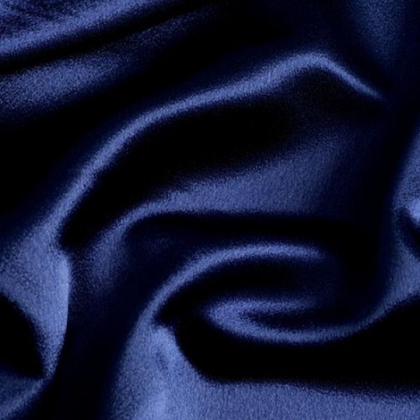 Crepe Satin SARAH dunkelblau