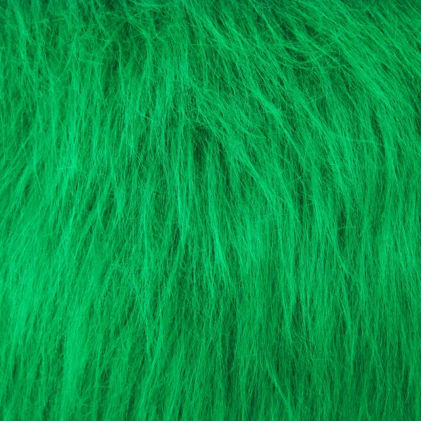 Langhaarplüsch RUDI grün