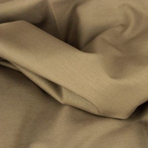 Baumwollstoff uni HEIDE schlammbraun Baumwollstoff uni HEIDE schlammbraun