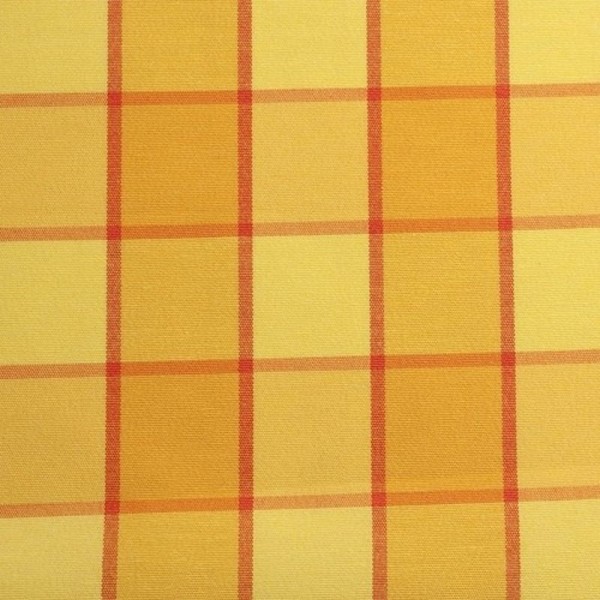 Dekostoff Karo gelb-multicolor