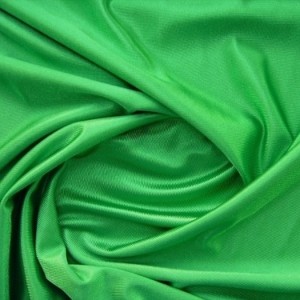 Glanzstoff mit Querstruktur grün Glanzstoff mit Querstruktur grün
