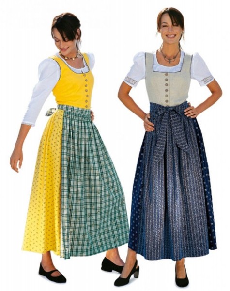 burda Schnitt Dirndl 8448