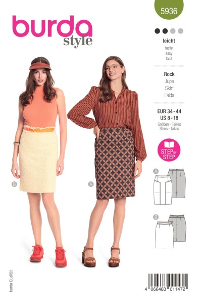 Burda Schnitt 5936 Rock