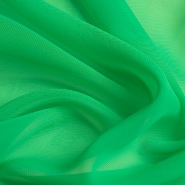 Chiffon SELINA grasgrün