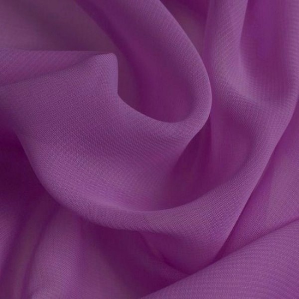 Chiffon SELINA auberginemagenta