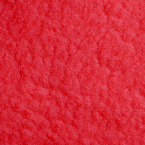 Plüsch LAMMLOCKE rot
