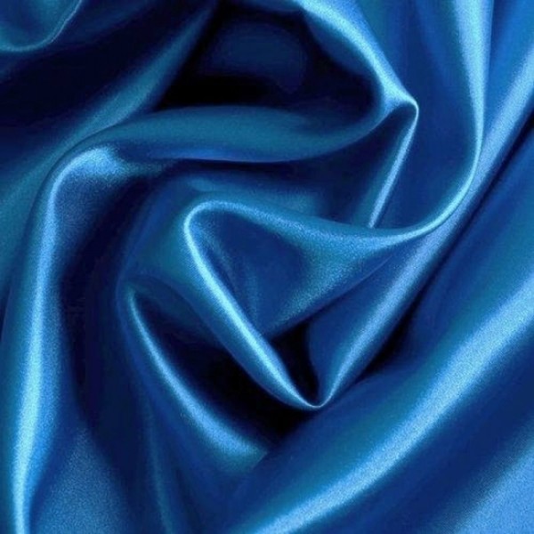 Satin QUEEN royalblau