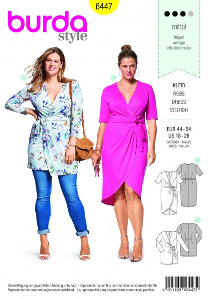 Burda Schnitt 6447 Bild 1