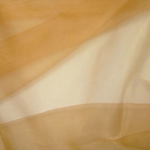 Organza BIRGIT goldfarbig Organza BIRGIT goldfarbig