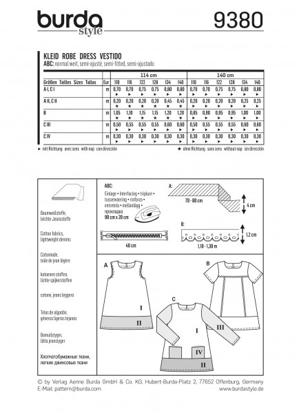 Burda Schnitt 9380 Bild 2