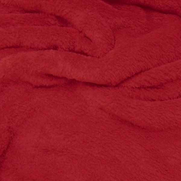 Microfleece FLAUSCH rot