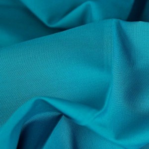 Baumwollstoff uni HEIDE türkis (leicht petrol) Baumwollstoff uni HEIDE türkis (leicht petrol)