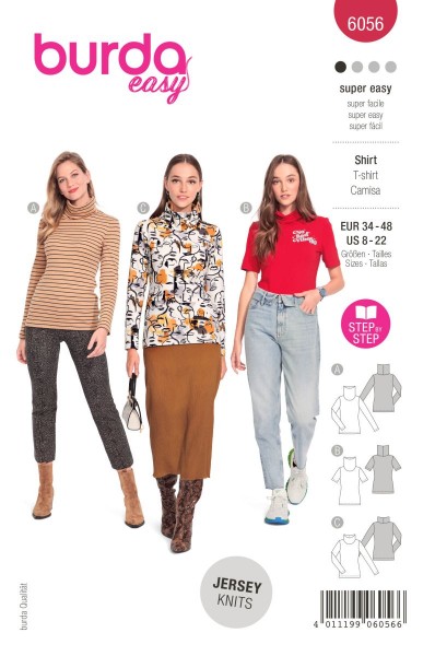 Burda Schnitt 6056 Shirt