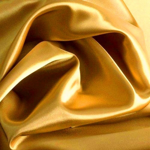 Satin Polyester gold