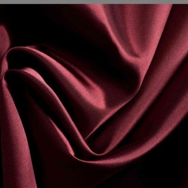 Satin QUEEN bordeaux