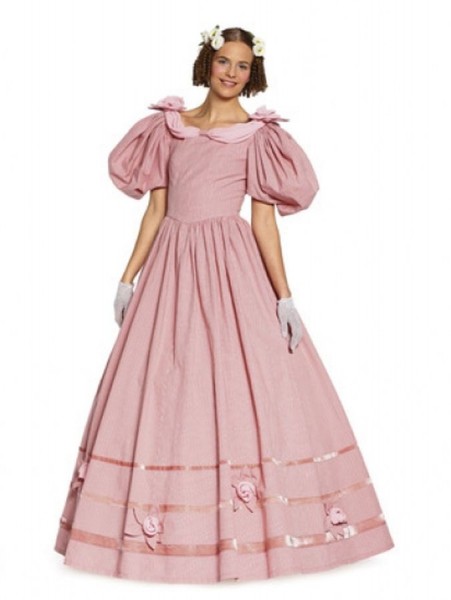 burda Schnitt Biedermeierkleid 7466