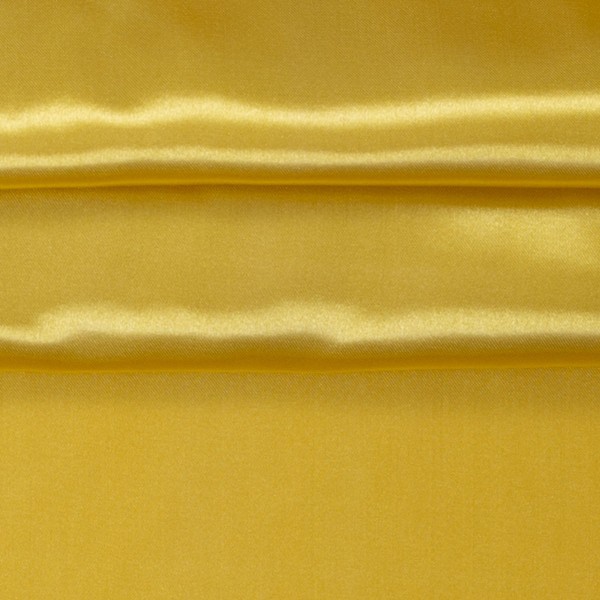 Polyestersatin, Satin Stoff, goldfarbig
