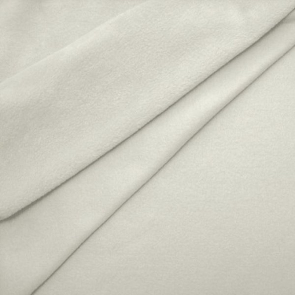 Antipilling Fleece ANTJE weiß
