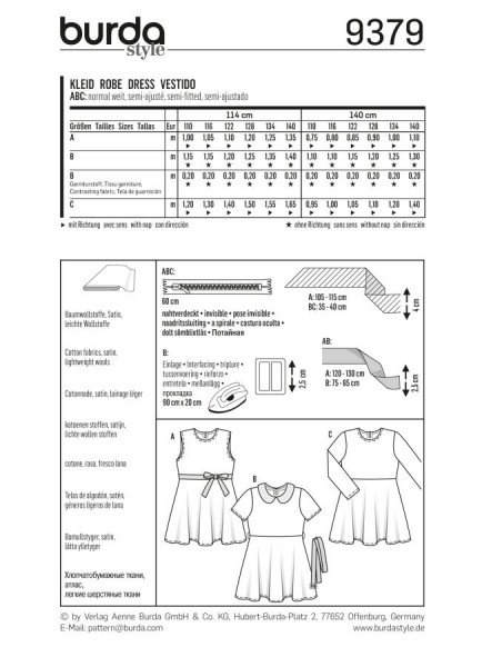 Burda Schnitt 9379 Bild 2