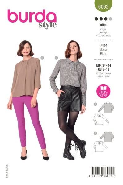 Burda Schnitt 6062 Bluse