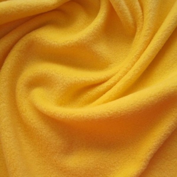 Antipilling Fleece ANTJE maisgelb