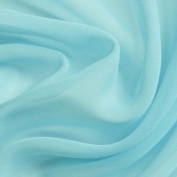 Chiffon SELINA hellblau