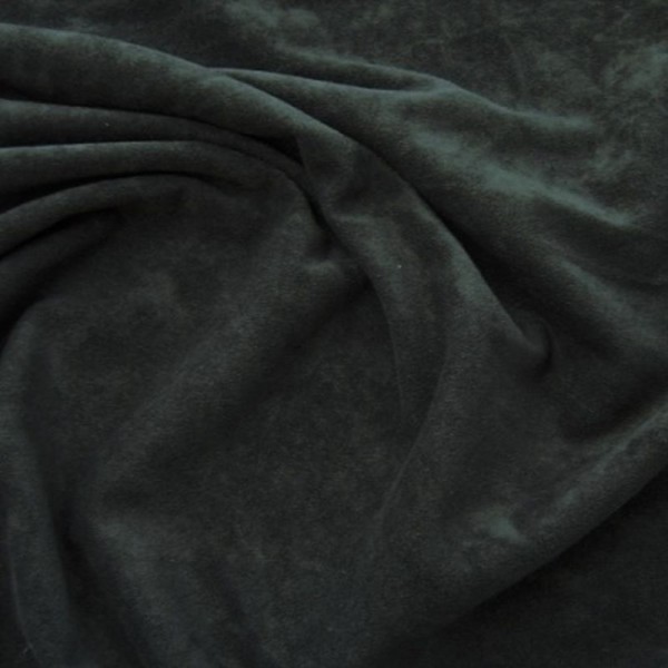 Veloursstoff AFRA schwarz
