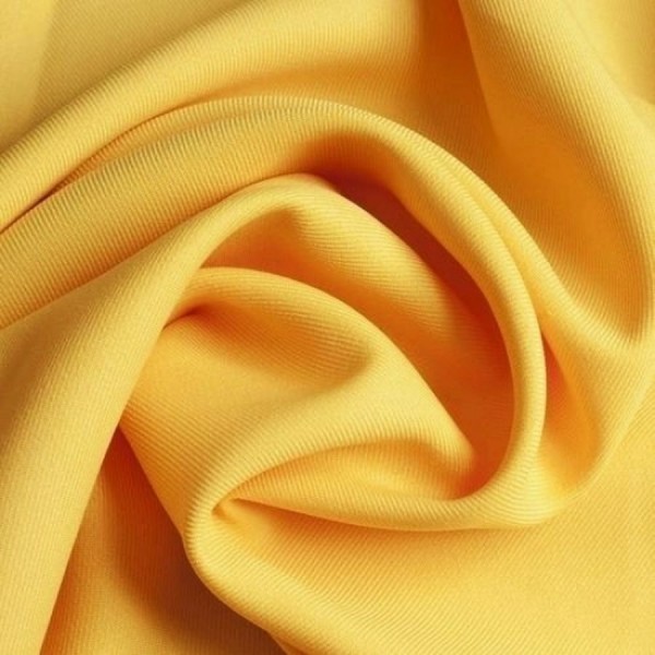Gabardine Polyester gelb
