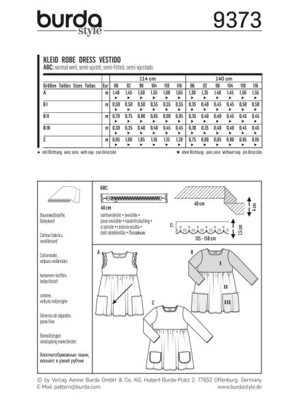 Burda Schnitt 9373 Bild 2