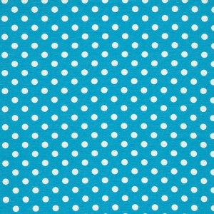 Jersey PUNKTE 01 türkis-weiß Jersey PUNKTE 01 türkis-weiß