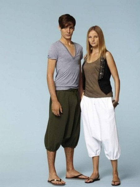 burda Schnitt Sarouelhose 7546