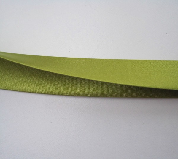 Satin-Schrägband 80/40/20 kiwigrün