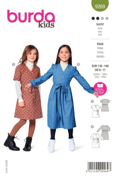Burda Schnitt 9269 Kleid