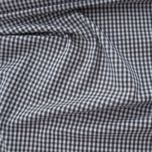 Batist VICHY-KARO 03 schwarz-weiß Batist VICHY-KARO 03 schwarz-weiß