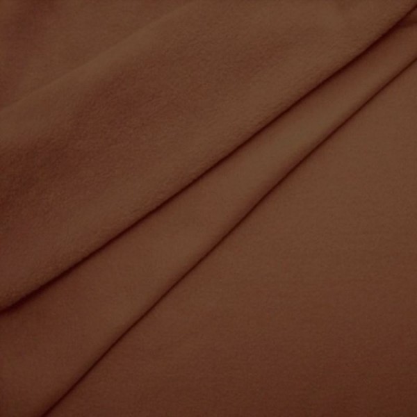Antipilling Fleece ANTJE mittelbraun
