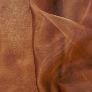 Organza GLAMOUR kupfer Organza GLAMOUR kupfer