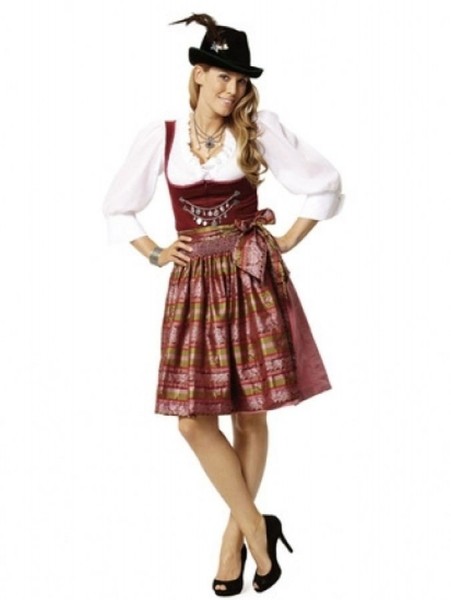 burda Schnitt Dirndl 7443